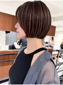 ハイライトバレイヤージュダブルカラーケアブリーチ20代30代