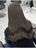 韓国ヘア☆レイヤーカットグレージュくびれヘア