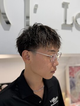 スカイシープレイス 錦糸町 テーパーフェード×オン眉ソフトマッシュ