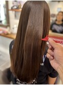 髪質改善ストレート
