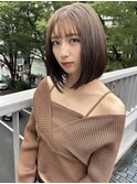 前下がりショートボブ