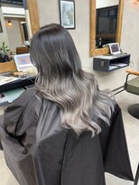 サニー 渋谷(SUNNY)&nbsp;バレイヤージュ、ハイライト、レイヤーカット、ダブルカラー