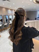 ロンドブルーム 天神大名店(Lond Bloom) 暗めカラー/ブリーチなしカラー/ヘアアレンジ/福岡/天神/20代