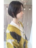 20代30代40代50代面長丸顔◎万能長めショートボブ