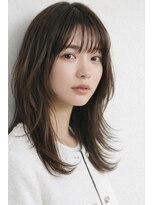 リル バイ フレイムス 川口(Lilou by Frames)&nbsp;上品だけど地味じゃない｜くびれミディアム×オリーブグレー