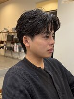 ラシェル パル ノエル(Laciel par Noel) 【MEN'S】フェザーパーマ×メンズカット