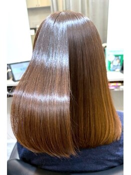 ネオフィリア 沼袋店(NEO PHILIA)の写真/髪どらつるりんちょ髪質改善トリートメント 西武線沼袋 選べる質感で納得の艶髪へ