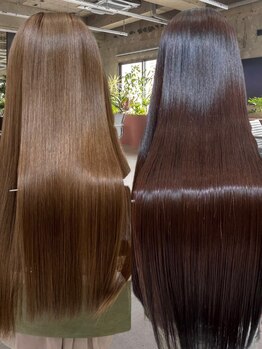 キャラハーフ 池袋東口店(KYARA HALF)の写真/柔らかい地毛風ストレートから、強いクセをしっかりと伸ばす縮毛矯正。あなたに合った薬剤でお悩みを解消☆