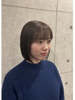 ユラ(yura.) ミニマルラインボブ