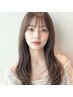 【全員】美髪カット+酸性ストレート+極髪質改善トリートメント<#髪質改善>