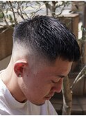 クロップカットスキンフェードカットシェービング吉祥寺理容室