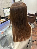 ヘアー サロン アットシュシュ(Hair Salon At'shushu)&nbsp;髪質改善ストレートでミドル世代も艶髪に♪