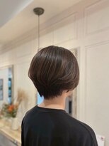 リグ ヘアアンドデザイン(LiG hair&design)&nbsp;丸みシルエットの大人ショート