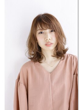 アントリール 調布南口店(entrir) 【entrir】モデルのようなこなれ感を!透け感大人セミディ☆