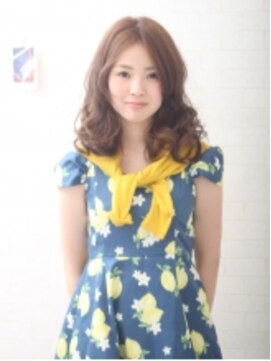 ラ ブーケ 御器所店(La Bouquet) 巻き髪セミロング