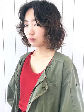 トリッシュ ビー(Trish-b) 61.パーマ×ボブ