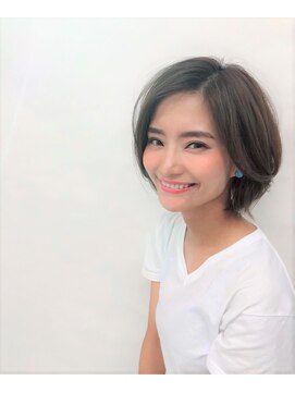 ネオリーブアーチ 武蔵小山店(Neolive arch) *。 レイヤーボブ アッシュカラー【neolive arch】*