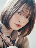 サンクス 品川港南(THK.)&nbsp;【THK.品川】ワンカールボブ　×　ベージュカラー