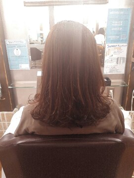 ムードコア(mu;d-Coa) 【石川裕輔】ストレート&カール ミディアムスタイル