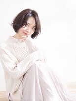 OHI 赤羽店 風に吹かれた様なふんわりボブ