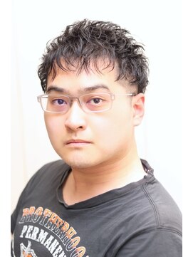 ヘアーアンドグルーミング ヨシザワインク(HAIR&GROOMING YOSHIZAWA Inc.) 【ヨシザワ人形町】ショートツーブロックランダムパーマ