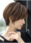 前髪あり大人ショート20代30代40代【AIN.表参道】川原大地