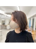スタイリング簡単な柔らかパーマミディアム【スタイリスト白子】