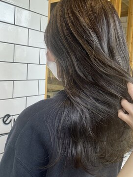 ノエル(noele) ロング×ハイライトオリーブ