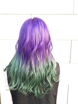 セットアップ 倉敷美和店(SET-UP) パープル～エメラルドグリーン☆