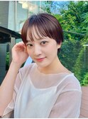 周りと差を付けたいお洒落マッシュショート♪