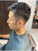大人の刈り上げスタイル