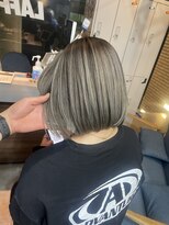 ラフ(LAFF)&nbsp;#黒髪#ボブルフ#ネビージュ#小顔#ワンレン