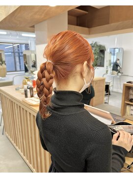 バド(bado) アプリコットオレンジカラー