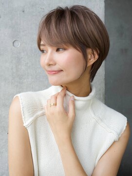 エインアンリー 表参道(AIN.ANLY.) 前髪あり大人ショート20代30代40代【AIN.表参道】川原大地