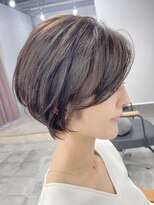 ルーファス 恵比寿 渋谷(Ruufus) 大人かわいい抜け感ショートボブ/30代40代