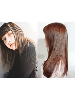 【髪質改善】cut+カラー+TOKIO Tr\8800♪話題のトリートメントでワンランク上の髪へ。内部からしっかり補修