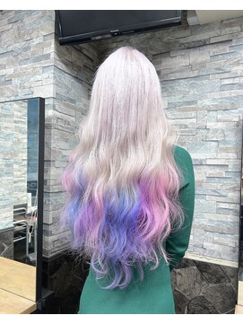 アンク クロス 新宿店(ANKHCROSS) オーロラグラデーション  @kasumistgram アンククロス新宿