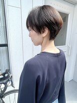 くびれヘア/アプリコットオレンジ/ハイライトカラー/レイヤー