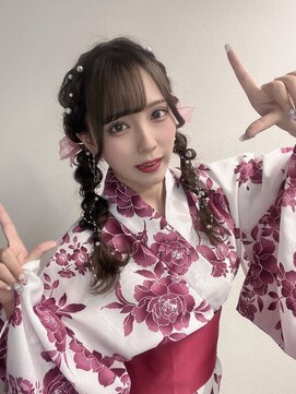 アールエーサロンモノクロ 秋葉原(RA SALON モノクロ) お花ツイン♪