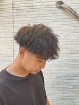 オレンジポップ 南船橋店(ORANGE POP) ベリーショート/ダークアッシュ/ニュアンスパーマ/韓国マッシュ