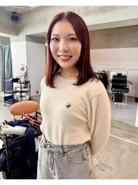 ワンインチ(1 inch) 20代30代に◎髪質改善/ピンクカラー/トリートメント