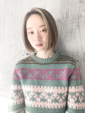 シスタ(SISTA) 【SiSTA】ボブスタイル×ツートンカラー