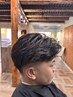 似合わせカット＋フェザーパーマ
