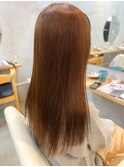 酸性ストレート×イエローベージュ