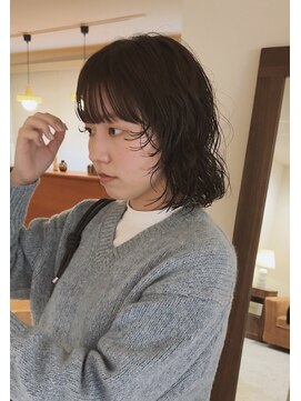 ヌンク(nunc) ボブパーマ