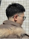 フェード/短髪/クロップ/バーバースタイル