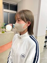 ジーナ 吉祥寺(Zina)&nbsp;【山崎あゆみ】ボブ　オリーブベージュ