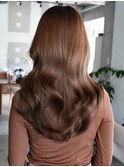 ☆レイヤーカット毛先ワンカールくせ毛風カール薄めバングデジパ