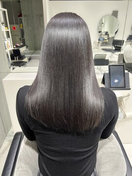 ウィステリア 銀座(WISTERIA) 【WISTERIA】ラベンダーグレージュ/ULTOWAトリートメント/艶髪