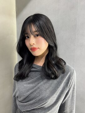 アヴァンス 西田辺(AVANCE.) ブルーブラック/顔まわりレイヤー/髪質改善【西田辺・阿倍野】